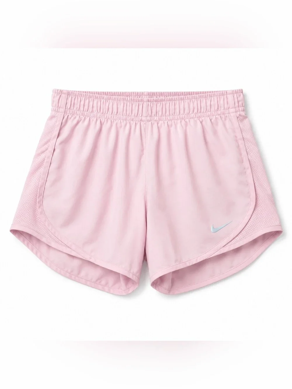 Nike Girls Dri-Fit Soft Pink Running Shorts Size XS Athletic Activewear